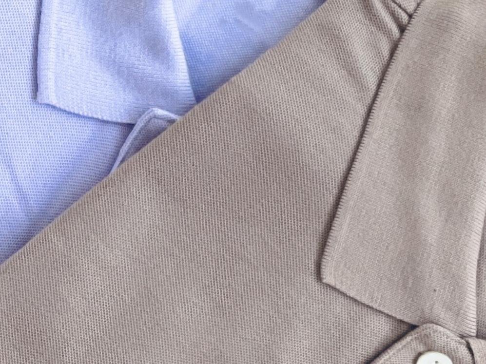 ตัวอย่างเสื้อโปโลของ PSV Knitting